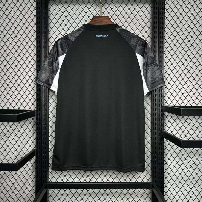 Jersey Bayer Leverkusen II 24/25 - Cinza e preto