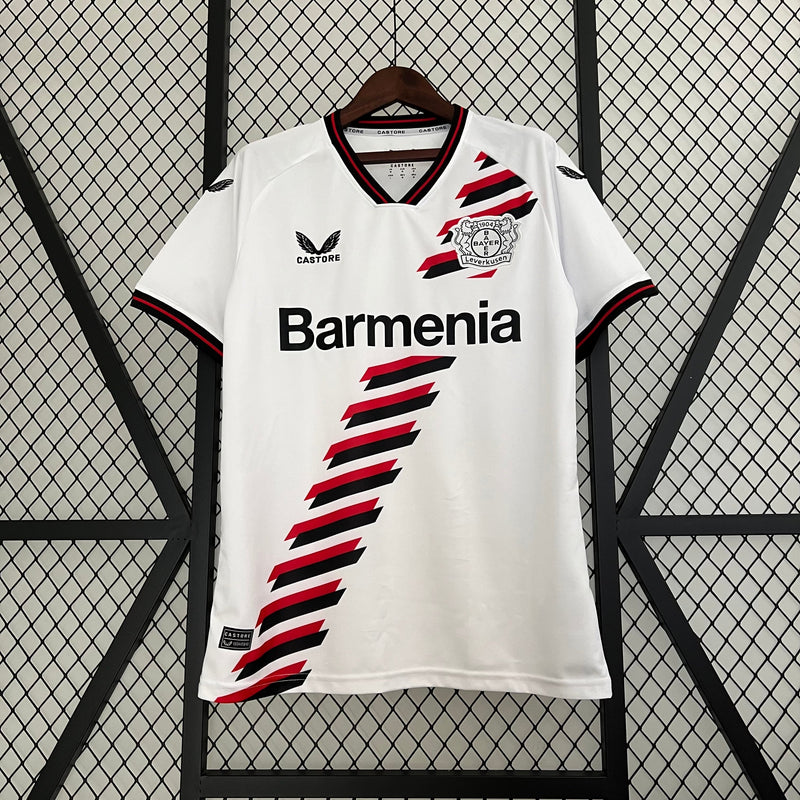 Camisa Bayer Leverkusen Away 23/24 s/n° Torcedor Masculino - Branco