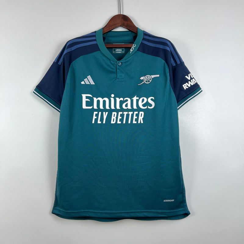 Camisa Arsenal Third 23/24 s/n° Torcedor Masculino - Verde