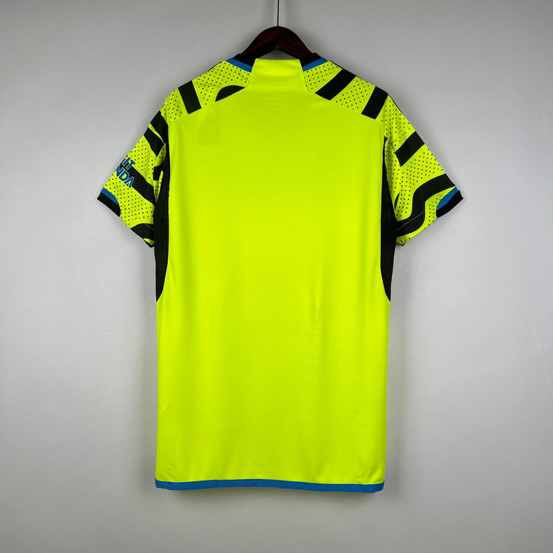 Camiseta Arsenal Away 23/24 s/n° Torcedor Masculina - Verde