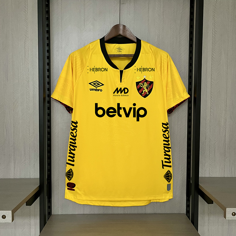 Camisola 24∕25 Recife sports away All sponsors