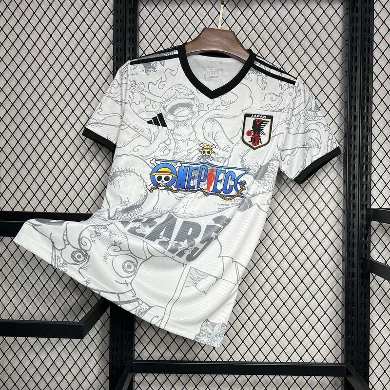 Jersey Japão "Luffy" Edição Especial 24/25 Torcedor Adidas Masculina - Branca