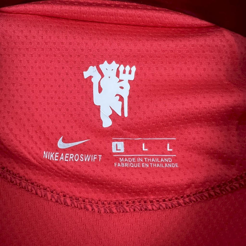 Jersey do Manchester United Long sleeveRetrô 2007/08 Home UCL