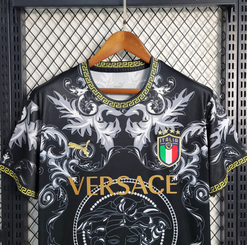 Camisola Itália 23/24 Versace Preta