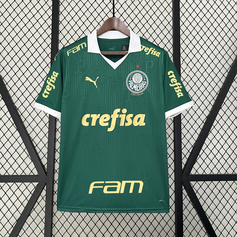 Camisola 2024∕25 Palmeiras home+All sponsors