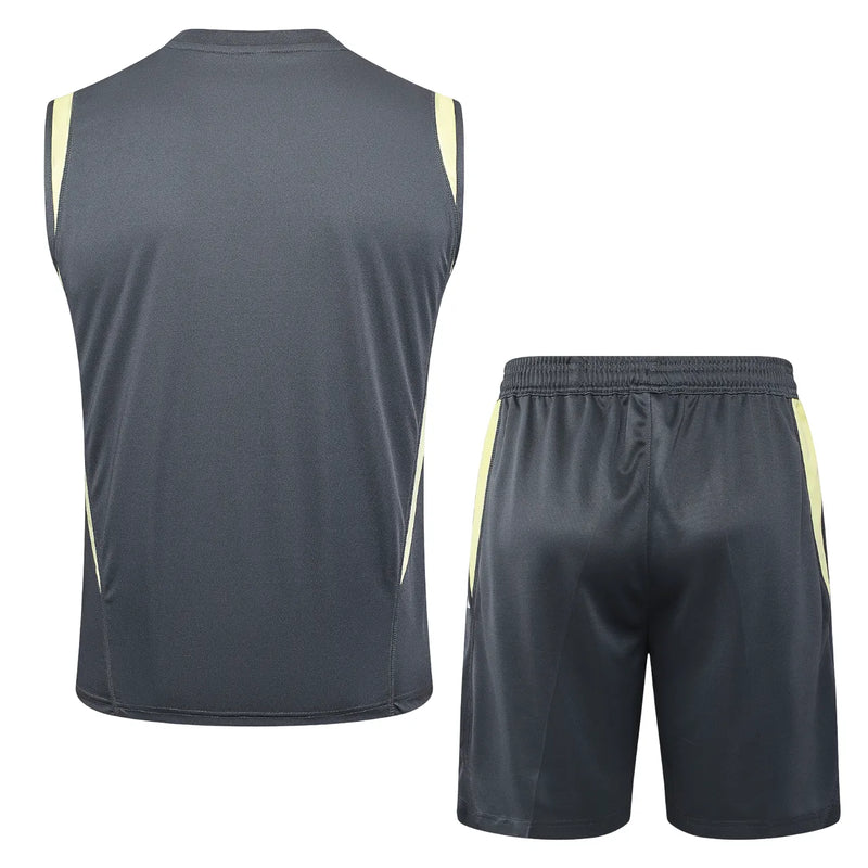 Set Atlético Mineiro Comissão Técnica Regata 24/25 - Cinza Escuro