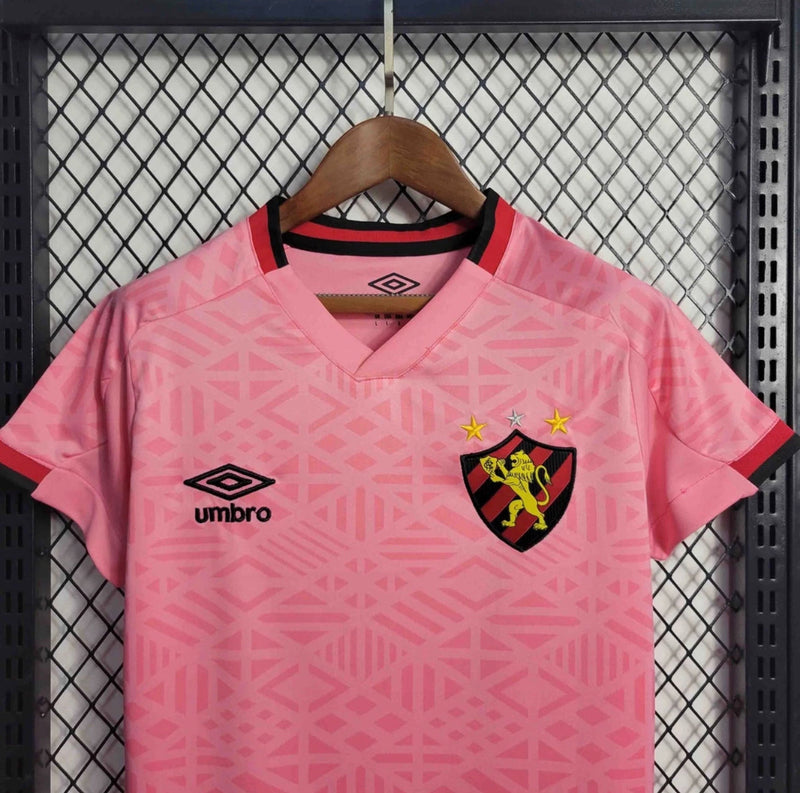 Camisola Sport 23/24 s/n° Outubro Rosa Umbro Masculina - Rosa+Preto