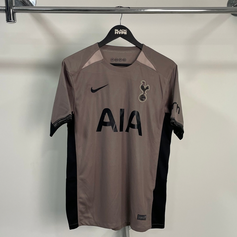 Camiseta Tottenham Third 23/24 s/n° Torcedor Masculina - Marrom