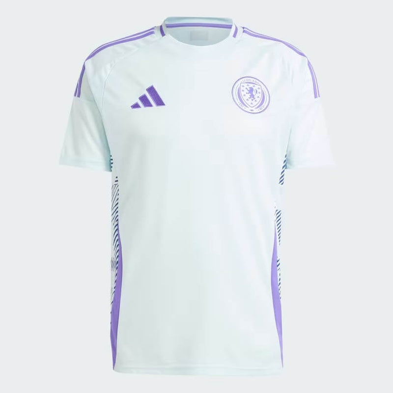 Camisa Escócia Away 24/25 s/n° Torcedor Adidas Masculino - Azul claro