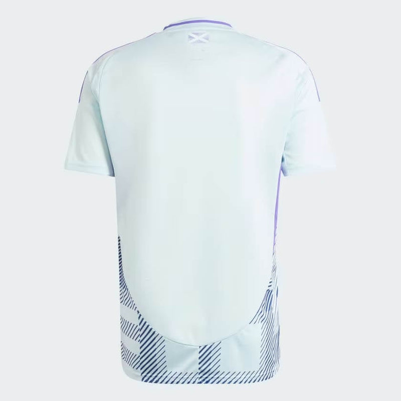 Camisa Escócia Away 24/25 s/n° Torcedor Adidas Masculino - Azul claro