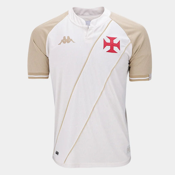 Jersey Vasco III 24/25 s/n° Kombat Player Version Kappa Masculina - Bege