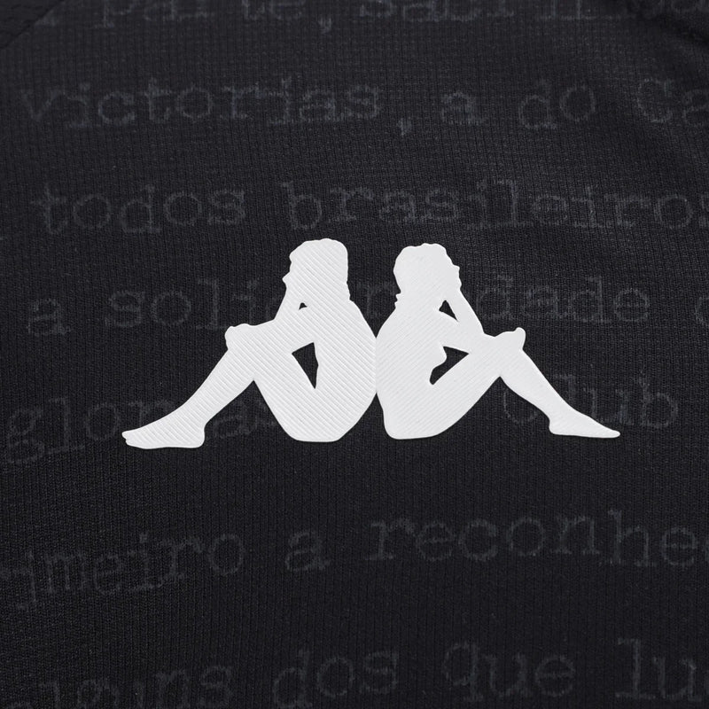 Jersey Vasco III 24/25 s/n° Kombat Player Version Kappa Masculina - Preto