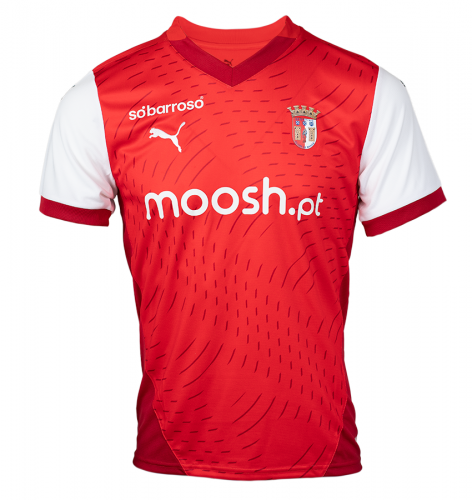 Camisa Braga I 24/25 Puma - Vermelho