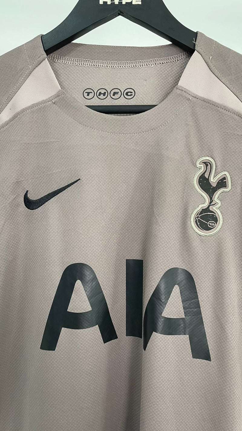 Camiseta Tottenham Third 23/24 s/n° Torcedor Masculina - Marrom