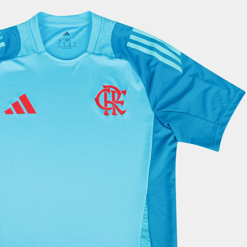 Jersey Flamengo Training25/26 Azul e Vermelho