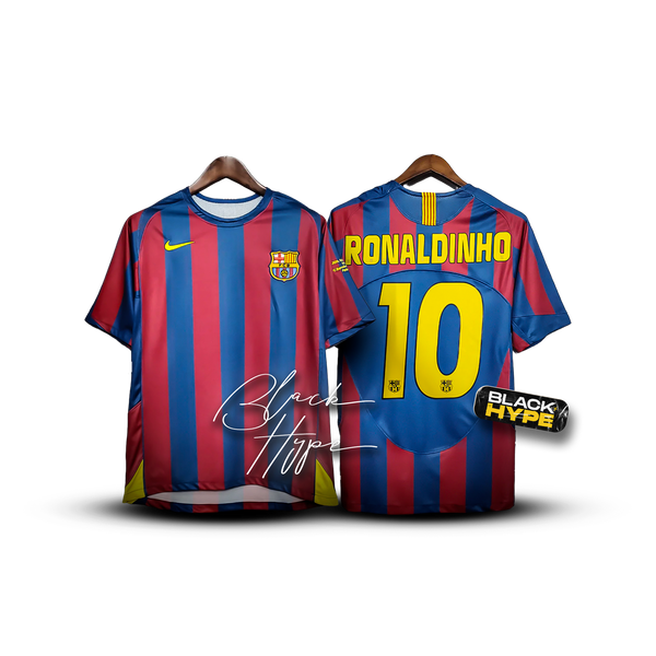 Jersey Ronaldinho Gaúcho Barcelona 2005 Legend