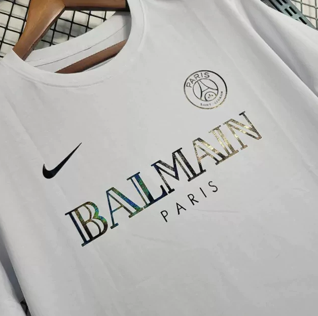 Camisola PSG 23/24 Lançamento Edição Especial Balmain Paris