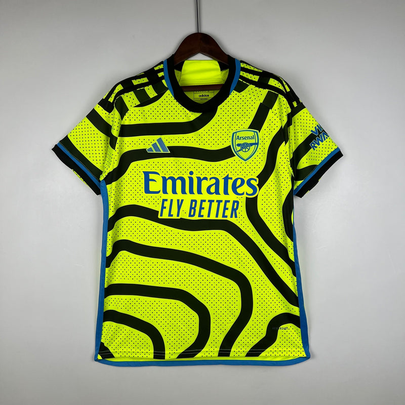 Camiseta Arsenal Away 23/24 s/n° Torcedor Masculina - Verde