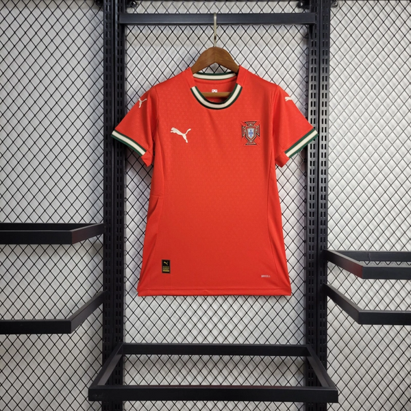 Jersey Portugal Feminino 25∕26 - Vermelho