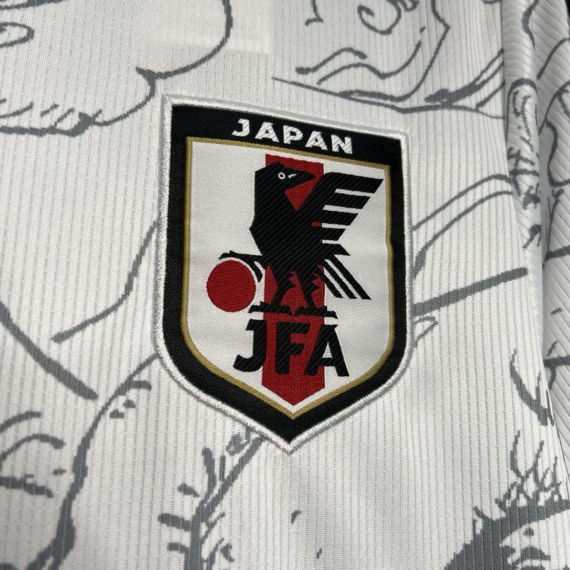 Jersey Japão "Luffy" Edição Especial 24/25 Torcedor Adidas Masculina - Branca