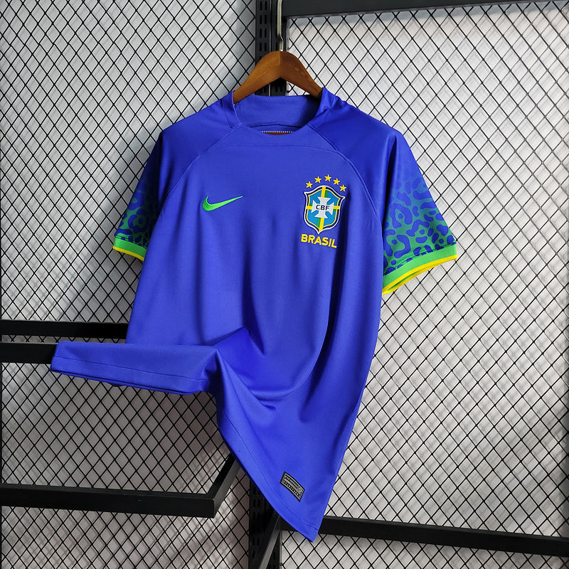 Camisola Brasil Copa do Mundo ll 22/23 Azul