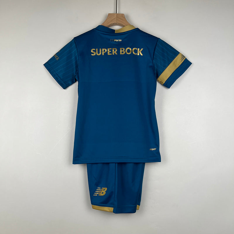 Kit Infantil Porto Third 23/24 - Azul