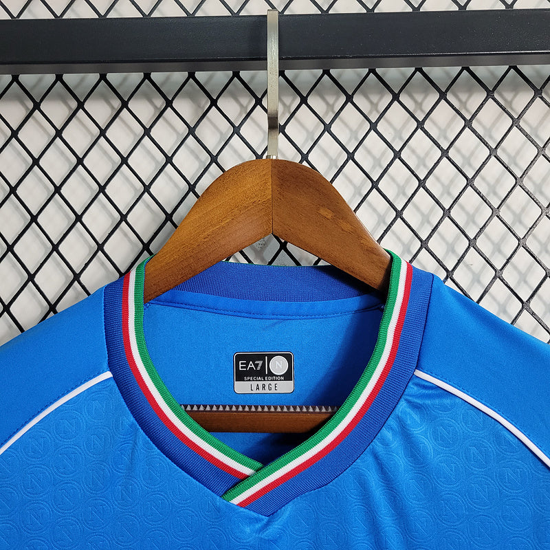 Camisola Napoli Home I 23/24 Kappa - Azul