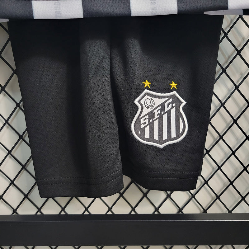 Kids Santos ll 2023∕24 Preto-Branco