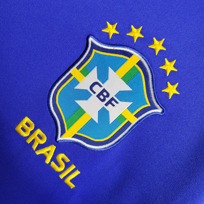 Camisola Brasil Copa do Mundo ll 22/23 Azul