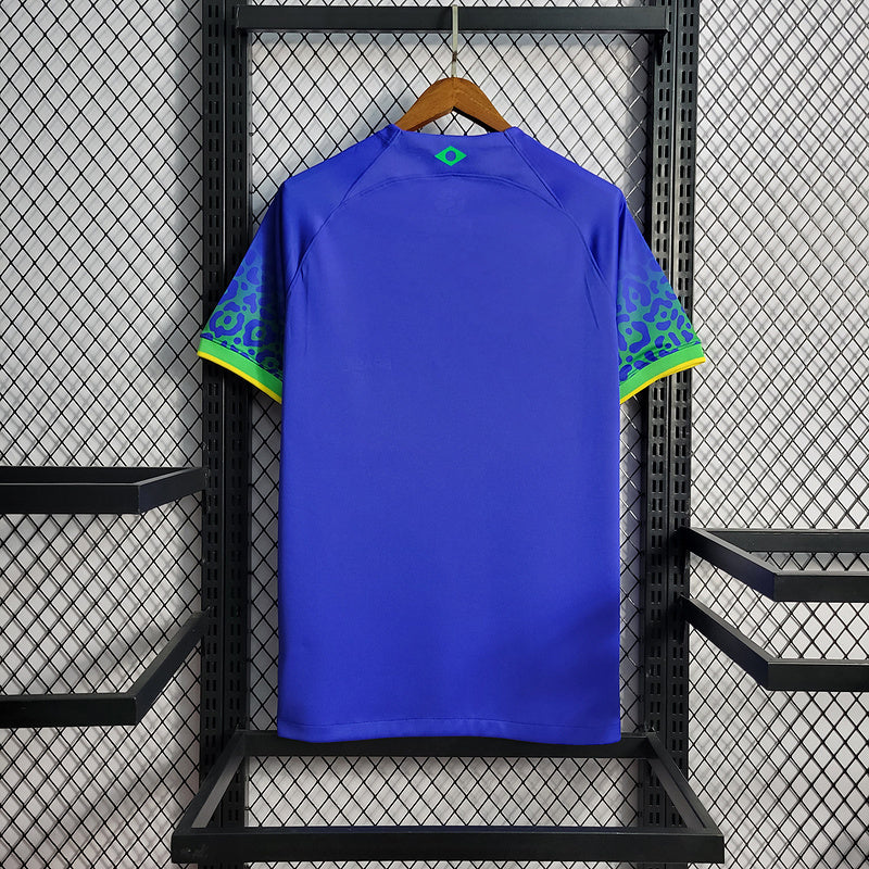 Camisola Brasil Copa do Mundo ll 22/23 Azul