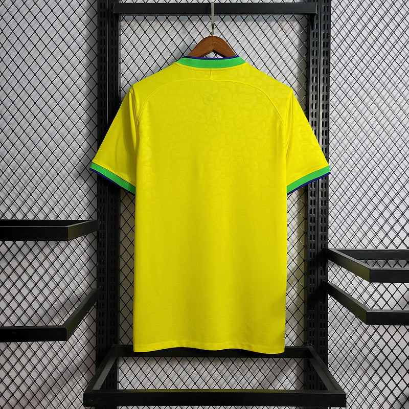 Camisola Brasil Copa do Mundo l 22/23 Amarela