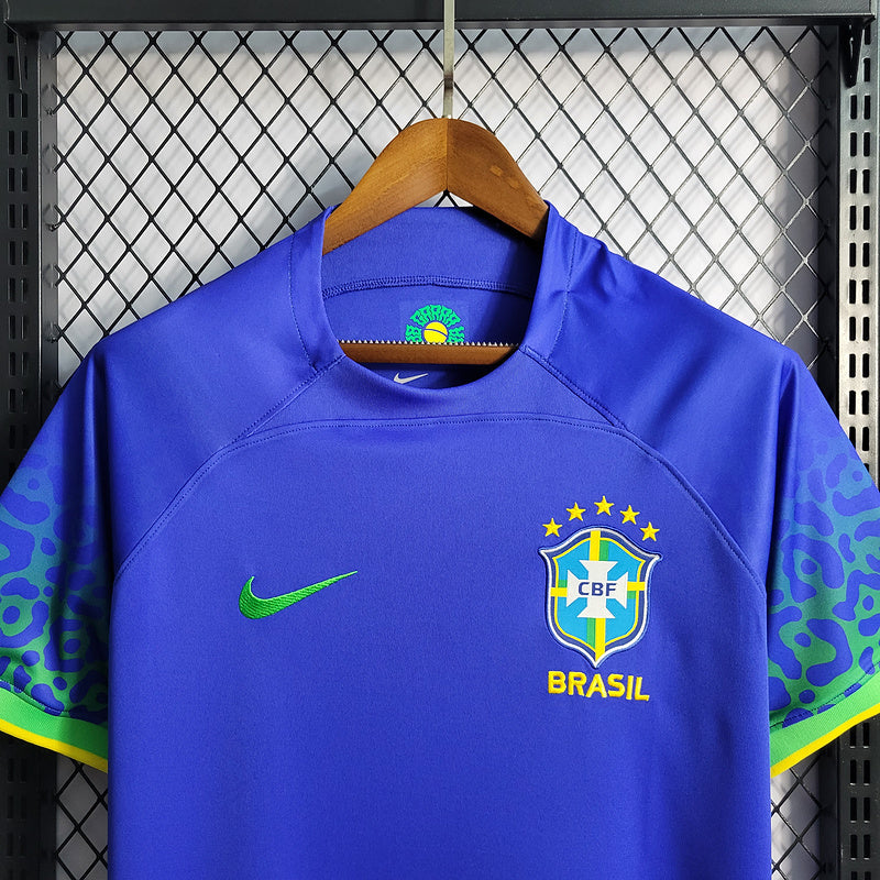 Camisola Brasil Copa do Mundo ll 22/23 Azul