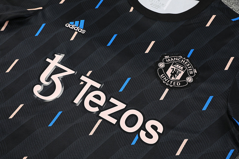 Camiseta Manchester United 23/24 - Treino - Preto