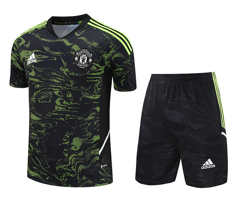 Kit de treino Manchester United 23/24 - Verde