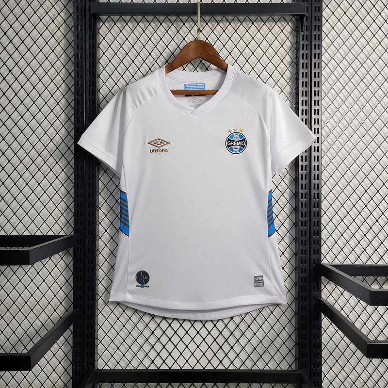 Camisola Feminina Grêmio II 23/24  Umbro - Branco