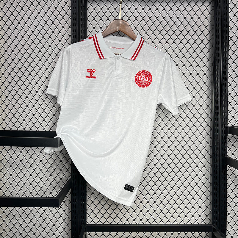 Camisola Seleção Dinamarca 24/25 - Away - Branco