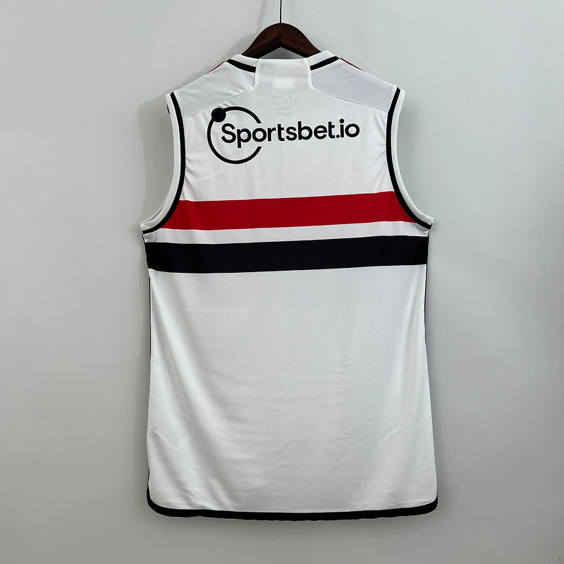 Camisa Regata do São Paulo Home I 23/24 - Branco