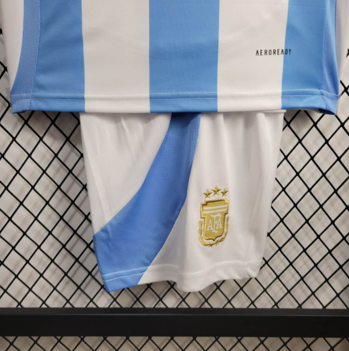 Kids Seleção Argentina l 2024∕25 Branco- Azul