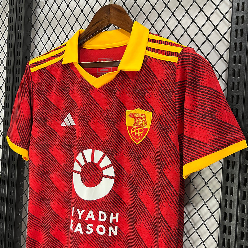 Camisola Roma 24/25 - Vermelho Away