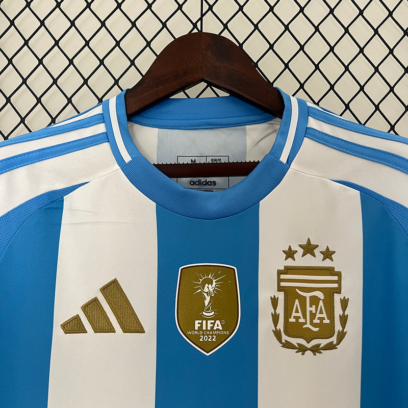 Camisola Seleção da Argentina 24/25 Adidas - Azul e Branca