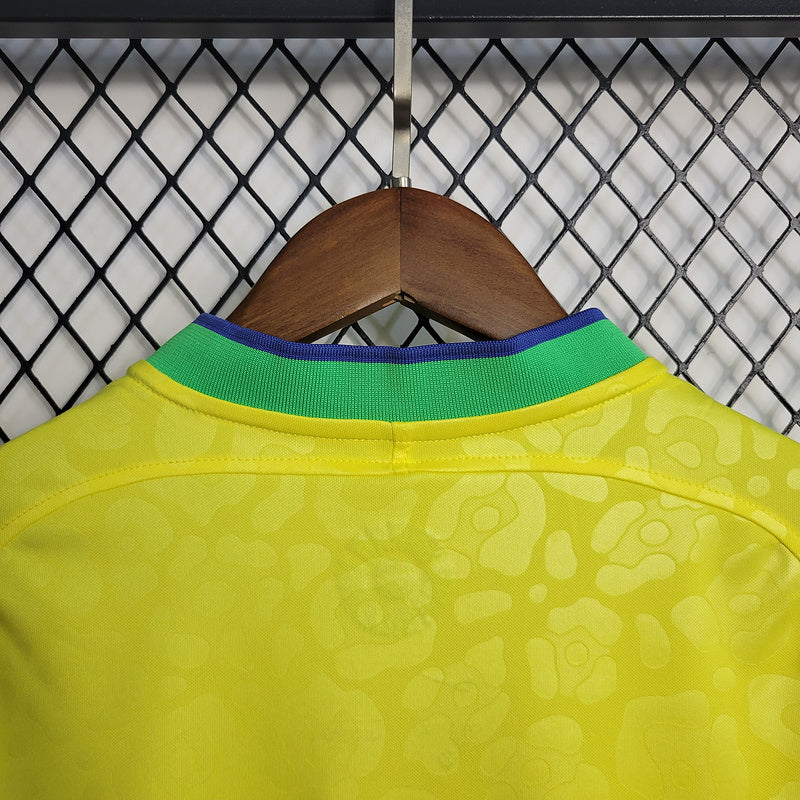 Camisola Seleção Brasil Feminino l 22/23 - Amarelo