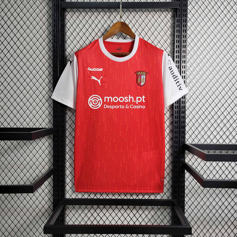 Camisola Braga I 23/24 Puma - Vermelho