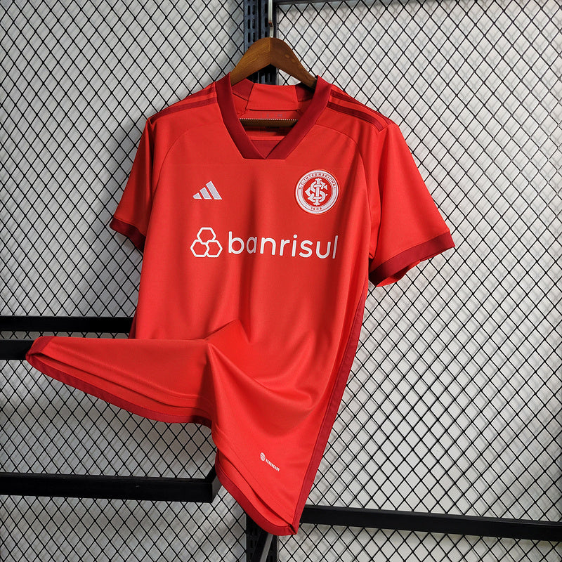 Camisa Internacional I 23/24 Adidas - Vermelho