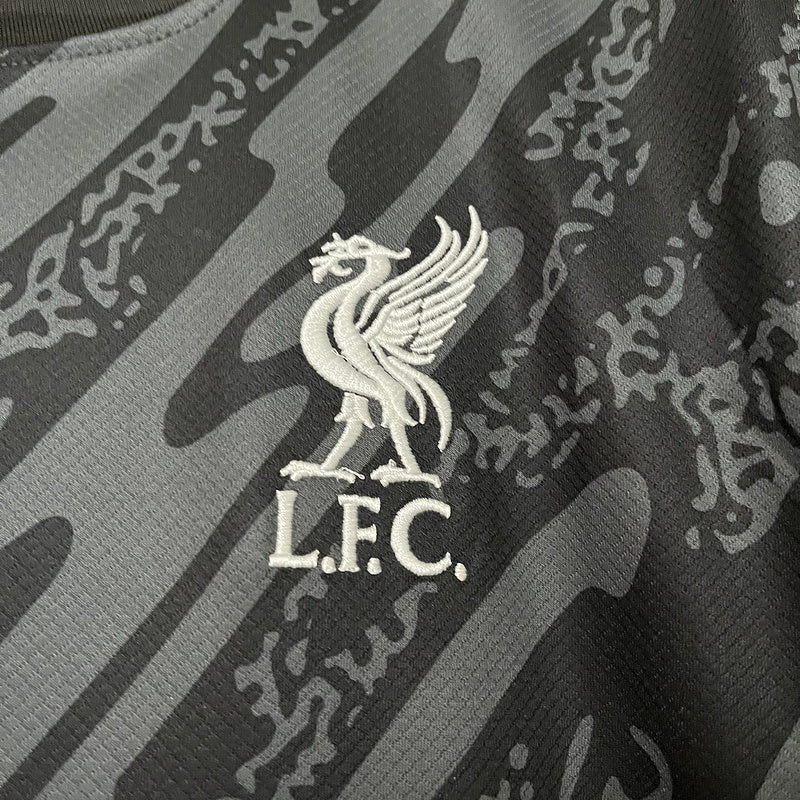 Camisola Liverpool Goleiro 24/25 Preta