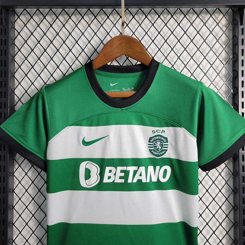 Kit Infantil Sporting Portugal 23/24 - Verde