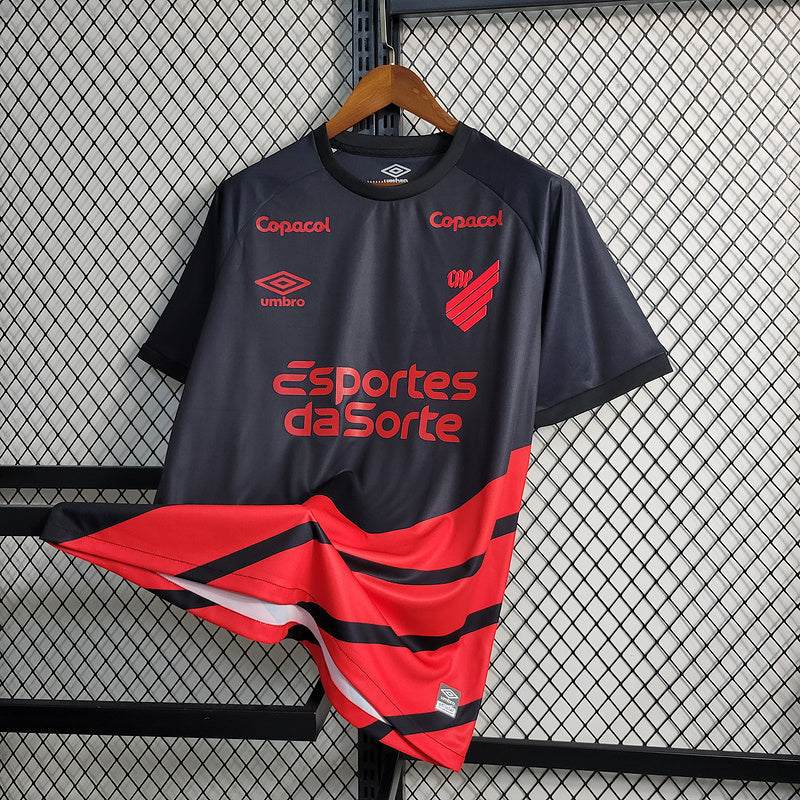 Camisola Athletico Paranaense Away 23/24 - Preto