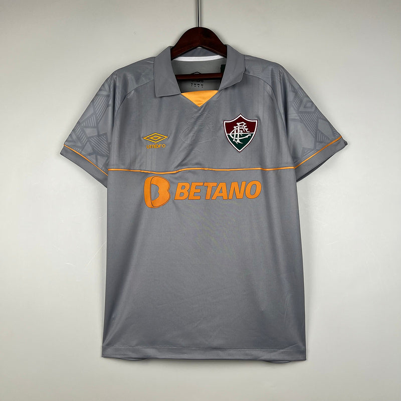 Camisola Fluminense Goleiro 23/24 - Cinza