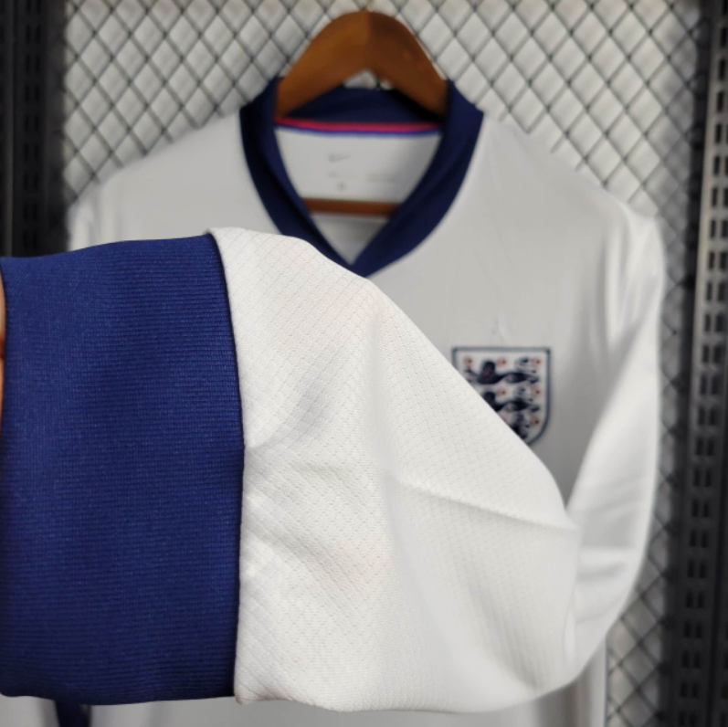 Camisola 24∕25 Manga longa Seleção da Inglaterra Branco