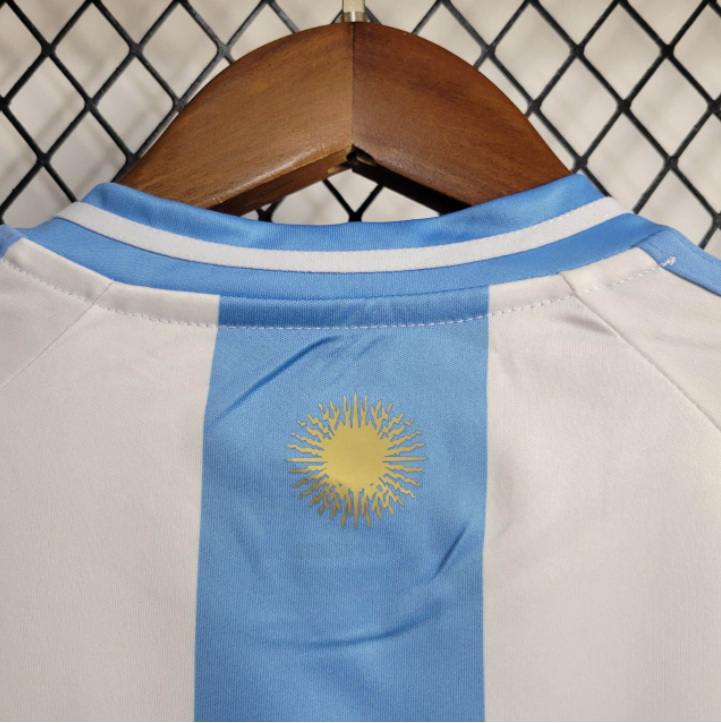 Kids Seleção Argentina l 2024∕25 Branco- Azul