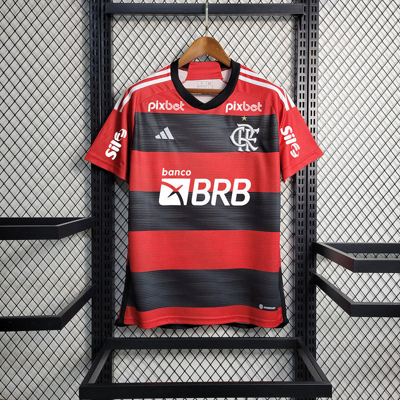 Camisola Flamengo All Sponsors + Patches